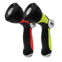 Load image into Gallery viewer, Aqua Joe One Touch Adjustable Hose Nozzle | Smart Throttle Control | 2-Pack (Colors Will Vary)*
