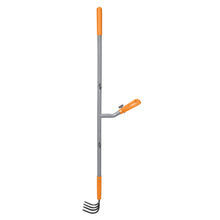 Load image into Gallery viewer, Ergie Systems ERG-CLTV45 Steel Shaft Garden Soil Cultivator | 54-Inch | 4 Tines