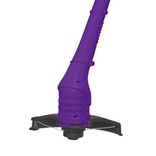 Load image into Gallery viewer, Sun Joe TRJ607E-PRP-RM Electric String Trimmer | 10-Inch | 2.5 Amp (Purple) (Certified Refurbished)