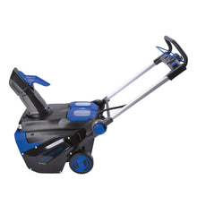 Load image into Gallery viewer, Sun Joe iON100V-POWERUP-BDL 100-Volt iONPRO POWERUP Bundle | W/ 100-Volt Snow Blower Kit, Lawn Mower, and Chainsaw