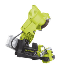 Load image into Gallery viewer, Sun Joe 24V-CSSHRP-LTE 24-Volt iON+ Cordless Mountable Chain Saw Sharpener Kit | W/ 2.0-Ah Battery and Charger