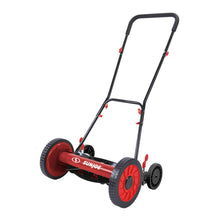 Load image into Gallery viewer, Sun Joe MJ504M-RED-RM Manual Reel Mower without Grass Catcher | 16 inch | 9 Height Positions (Certified Refurbished)