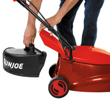 Load image into Gallery viewer, Sun Joe MJ401E-PRO-RED-RM Electric Lawn Mower | 14 inch | 13 Amp | Side Discharge Chute (Certified Refurbished) (Red)