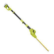 Load image into Gallery viewer, Sun Joe 24V-PHT17-LTE 24-Volt iON+ Cordless Pole Hedge Trimmer Kit | 17-Inch | W/ 2.0-Ah Battery and Charger