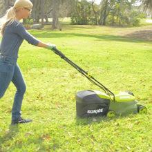 Load image into Gallery viewer, Sun Joe MJ401C-XR-RM Cordless Lawn Mower | 14 inch | 28V | 5 Ah | Brushless Motor (Certified Refurbished)