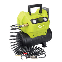 Load image into Gallery viewer, Sun Joe IONAIR 40-Volt iONMAX Cordless Air Compressor Kit | 1.6-Gallon | Included Inflator Accessories | W/ 4.0-Ah Battery and Charger