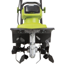 Load image into Gallery viewer, Sun Joe iON12TL 40-Volt iONMAX Cordless Garden Tiller/Cultivator Kit | 12-Inch | W/ 4.0-Ah Battery and Charger
