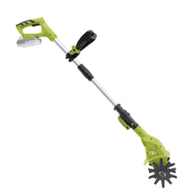 Load image into Gallery viewer, Sun Joe 24V-TLR-SJG 24-Volt iON+ Cordless Garden Tiller + Cultivator Kit | W/ 2.0-Ah Battery and Charger
