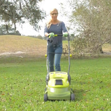 Load image into Gallery viewer, Sun Joe MJ401C-XR-RM Cordless Lawn Mower | 14 inch | 28V | 5 Ah | Brushless Motor (Certified Refurbished)
