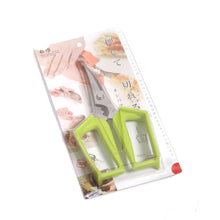 Load image into Gallery viewer, Nisaku OSHIBASAMI Japanese Stainless Steel Scissor, Green
