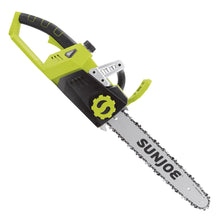 Load image into Gallery viewer, Sun Joe 24V-SAW-BDL 24-Volt iON+ Chainsaw Bundle | W/ Chainsaw Kit, Pole Saw Kit, and Chainsaw Sharpener
