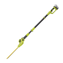 Load image into Gallery viewer, Sun Joe 24V-PHT17-LTE 24-Volt iON+ Cordless Pole Hedge Trimmer Kit | 17-Inch | W/ 2.0-Ah Battery and Charger
