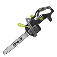 Load image into Gallery viewer, Sun Joe iON100V-18CS-CT 100-Volt iONPRO Cordless Brushless Handheld Chain Saw | 18-Inch | Tool Only
